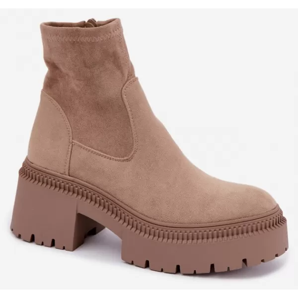  Pantofi de dama BOTO 9670A-1 KAKI 