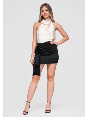 Fusta de dama OMBRE OW-GL-E0009 NEGRU