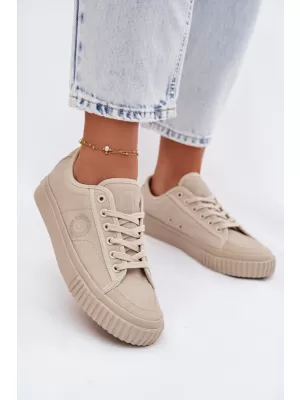 Adidași de damă BIG STAR SHOES TT274106 BEJ