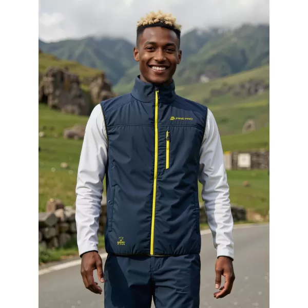  Vesta pentru bărbați ALPINE PRO NERC 2 OCEAN LUMINAT DE LUNĂ 