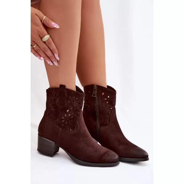  Pantofi de dama VINCEZA 58452 CIOCOLATĂ 