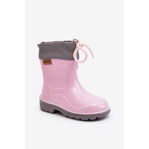  Welles pentru copii BOTO 951 PINK ROZ/GRI 