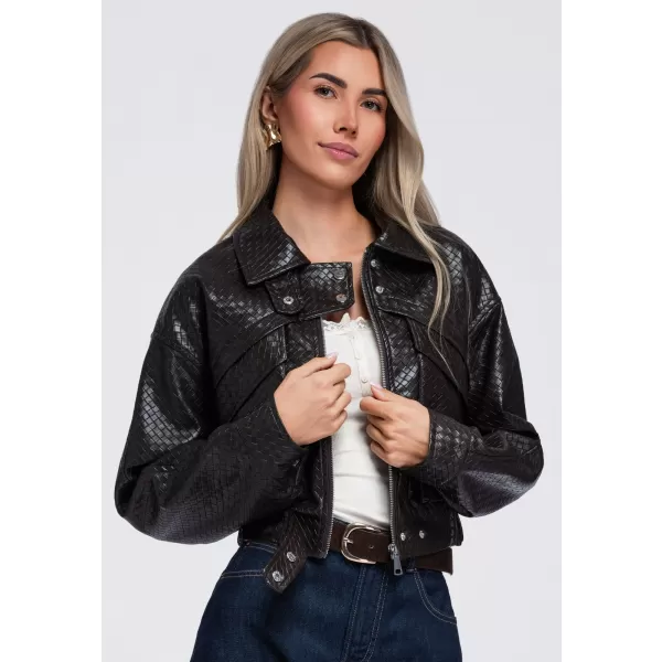  Geaca de dama OMBRE OW-JAFL-0148 MARO 