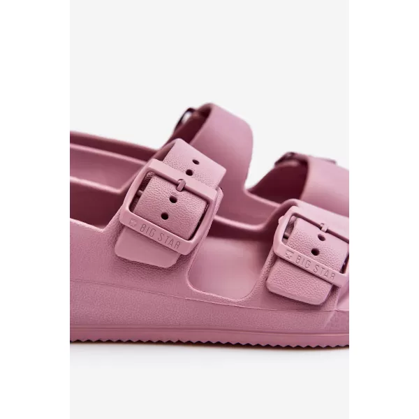  Sandale dama BIG STAR LL274744 PURPLE Big Star Pantofi 