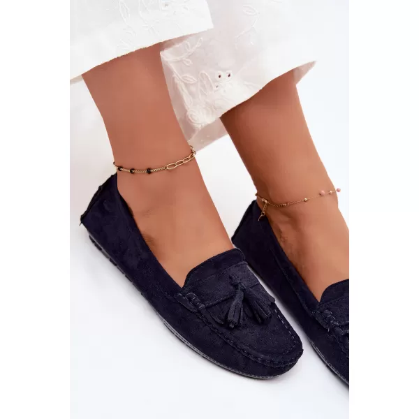  Mocasini de dama BOTO W2551 ALBASTRU 