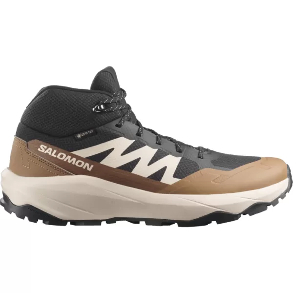  Pantofi pentru bărbați SALOMON OUTSCAPE MID GTX L45410800 NEGRU/ZI PLOIOASĂ/MARO COIOT 