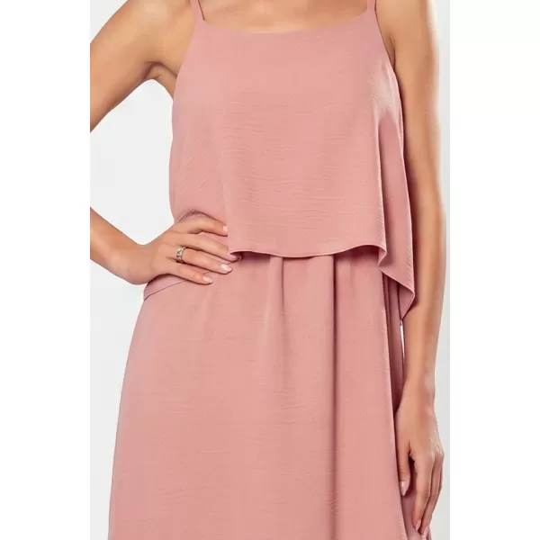  Rochie de femei NUMOCO 294-3 ROZ PUDRA 