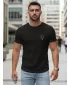 Tricou pentru bărbați DSTREET NX0137R-BK NEGRU