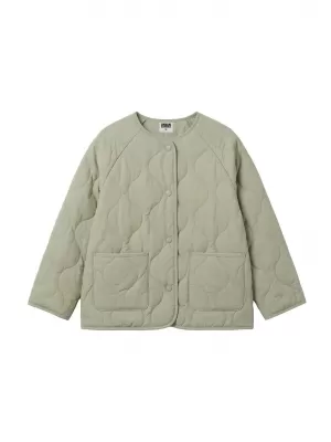 Jachetă matlasată pentru fetiță URBAN CLASSICS UCK7175-03259 SALVIA MOALE