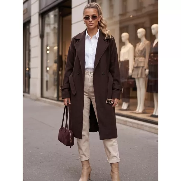  Palton de damă DSTREET NY0794 MARO 