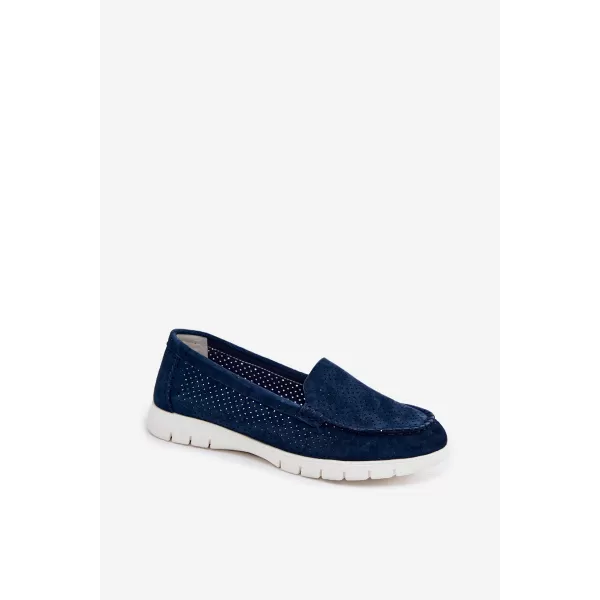  Mocasini de dama VINCEZA 95360 ALBASTRU 