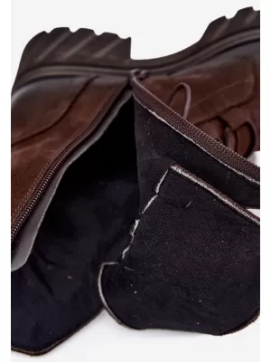Pantofi de dama ZAZOO 1850 CIOCOLATĂ