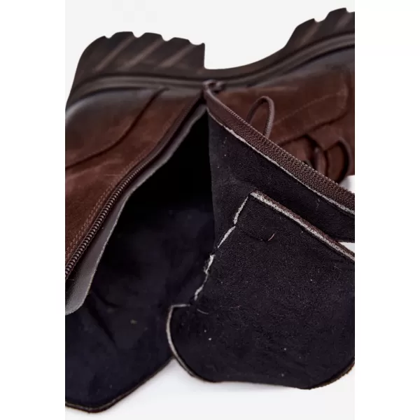  Pantofi de dama ZAZOO 1850 CIOCOLATĂ 