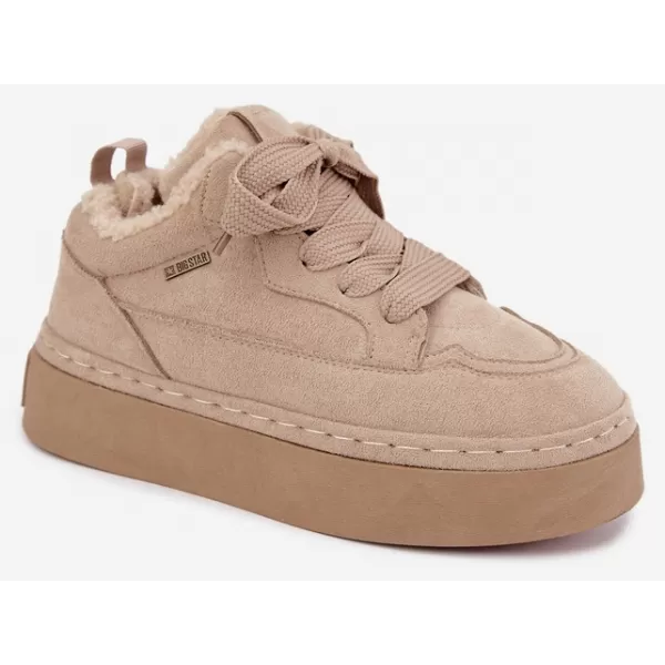  Oameni de zăpadă pentru femei BIG STAR SHOES UU274187 BEJ 