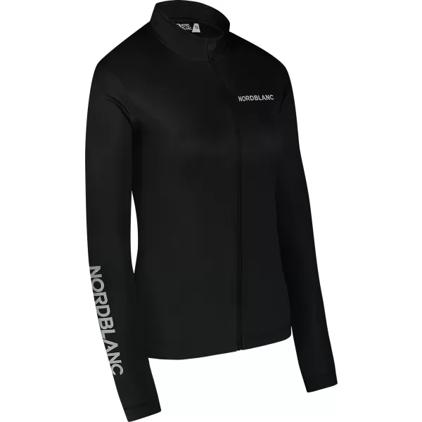  Tricou de ciclism pentru femei NORDBLANC VELOFLOW NBSLF8105 NEGRU 
