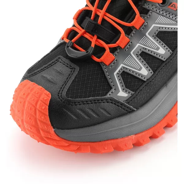  Pantofi de exterior pentru copii ALPINE PRO GERNO NEGRU 