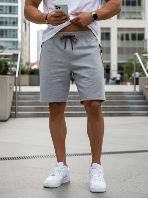 Pantaloni scurți pentru bărbați DSTREET SX2279 GRI DESCHIS