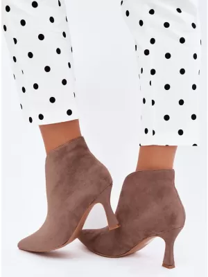 Botine de dama BOTO 6470 MARO