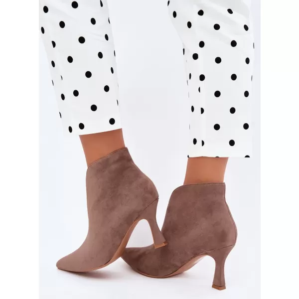  Botine de dama BOTO 6470 MARO 