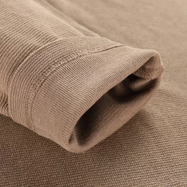  Tricou pentru bărbați ALPINE PRO THERMAL NUANȚĂ SEPIA 