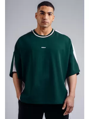 Tricou supradimensionat NEBBIA PRIMAL 869 VERDE ÎNCHIS