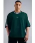 Tricou supradimensionat NEBBIA PRIMAL 869 VERDE ÎNCHIS