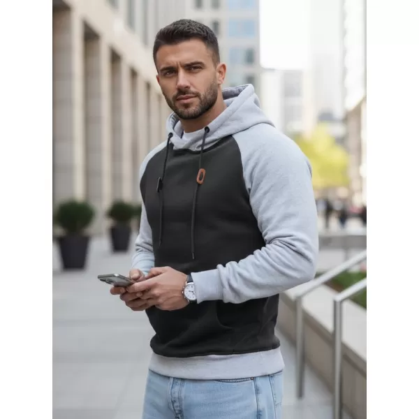  Hanorac pentru bărbați DSTREET BX5935 NEGRU 