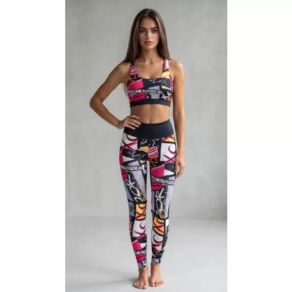  Jambiere funcționale lungi premium pentru femei (dimensiuni noi) ALTISPORT VOJ/ALW041LEG05 NEGRU 