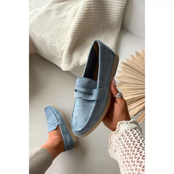  Mocasini de dama BOTO QQ-278 ALBASTRU 
