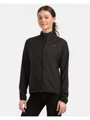 Blazer de vânt pentru femei KILPI TIRANO-W 1L0110KI NEGRU