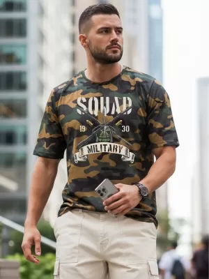 Tricou pentru bărbați DSTREET NX2005R-FG-M VERDE