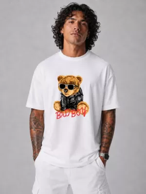 Tricou pentru bărbați DSTREET NX1012R-WH-O ALB