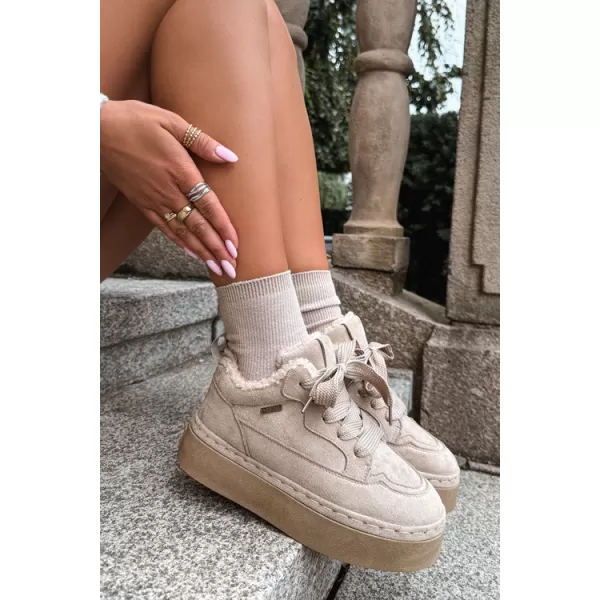  Oameni de zăpadă pentru femei BIG STAR SHOES UU274187 BEJ 