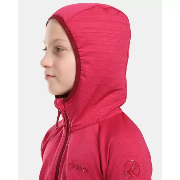  Hanorac fleece pentru fetiță KILPI MEMPHIS-JG 1J0202KI ROZ 