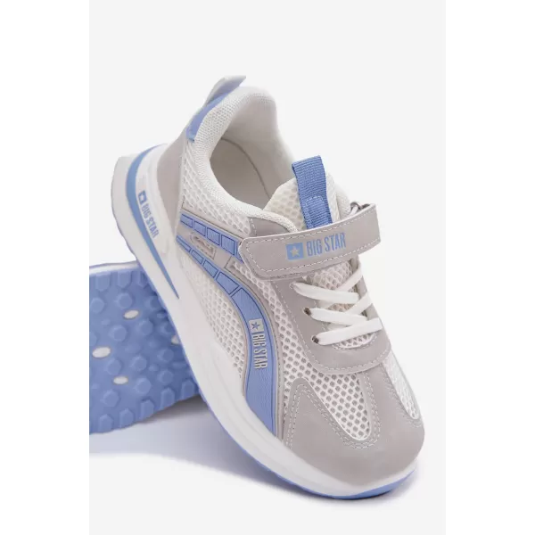  Pantofi pentru copii BIG STAR SHOES TT374153 ALB/ALBASTRU 