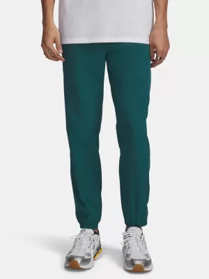 Pantaloni de trening pentru bărbați UNDER ARMOUR VIBE WOVEN JOGGER 1386557-338 VERDE