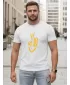 Tricou pentru bărbați DSTREET NX0138R-WH ALB