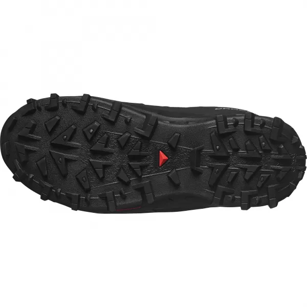  Pantofi pentru bărbați SALOMON CROSSTRAK WATERPROOF L47570200 NEGRU/NEGRU/ASFALT 