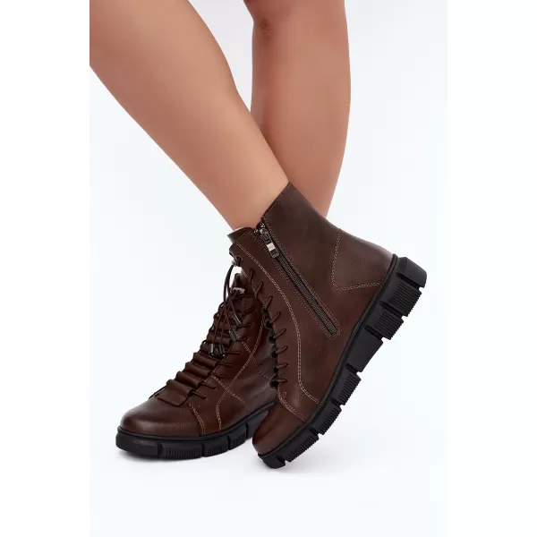  Pantofi de dama BOTO 26BT17-609 CAFEA 