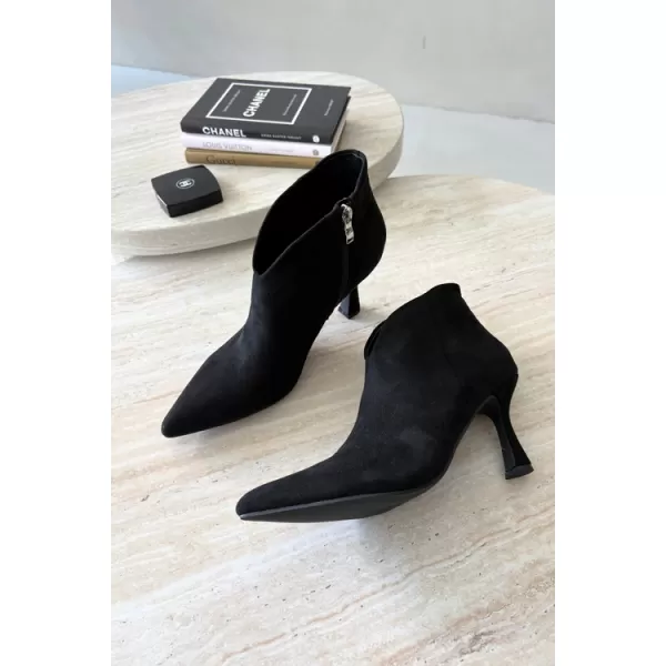  Botine de dama BOTO D-219 NEGRU 