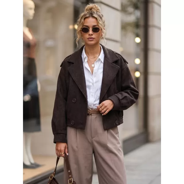  Palton de damă DSTREET TY6026 MARO 