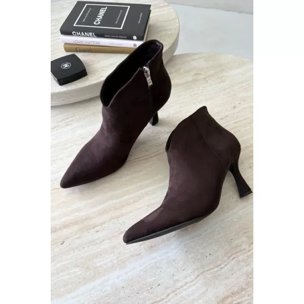  Botine de dama BOTO D-219 CAFEA 