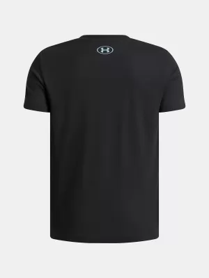 Tricou băieți UNDER ARMOUR B LOGO WM COLLAGE SS 6009271-001 NEGRU