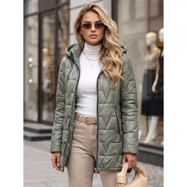  Geaca de dama DSTREET TY5794 VERDE 