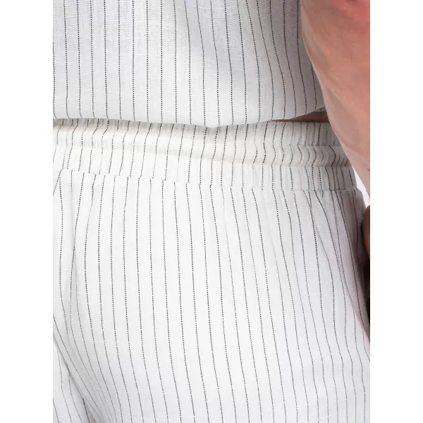  Pantaloni scurți pentru bărbați OMBRE OM-SRCS-0208 APROAPE ALB 
