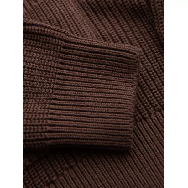  Cardigan pentru bărbați OMBRE OM-SWCD-0200 MARO 