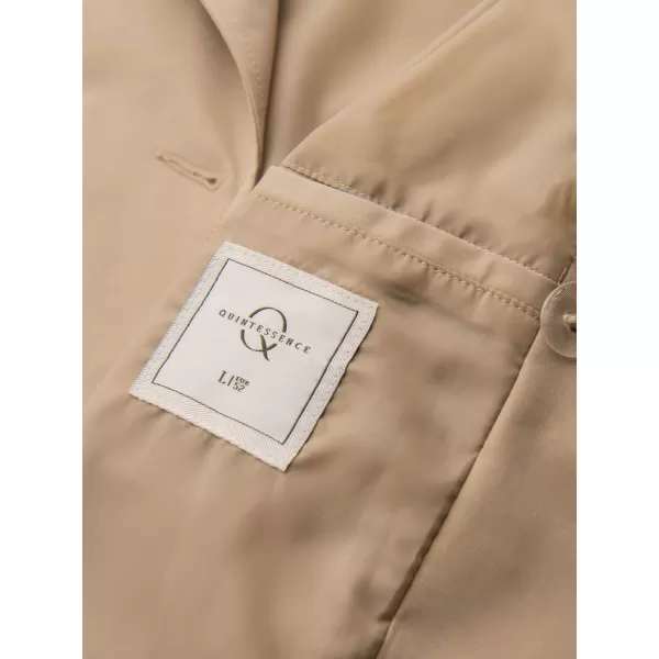  Palton pentru bărbați OMBRE OM-COLC-0146 BEJ 