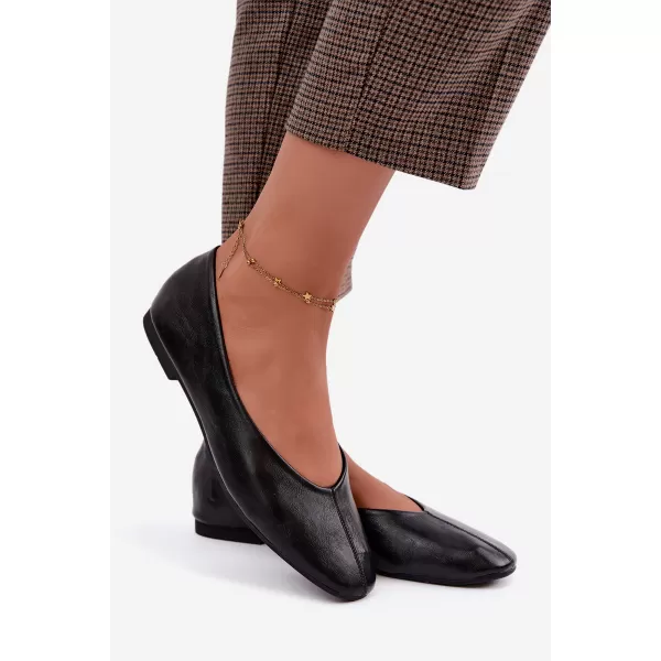  Balerini de dama BOTO JH602P NEGRU 