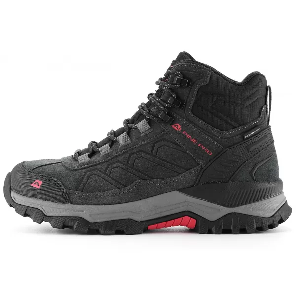  Pantofi de exterior ALPINE PRO UBEME GRI ÎNCHIS ADEVĂRAT 