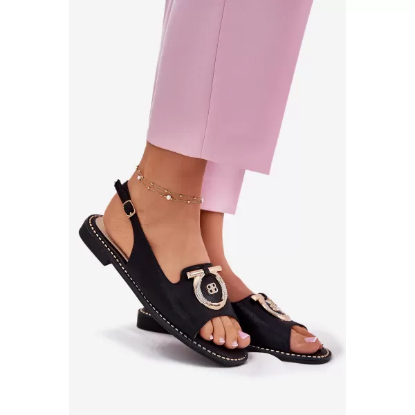  Sandale de dama S.BARSKI KV51-003 NEGRU 